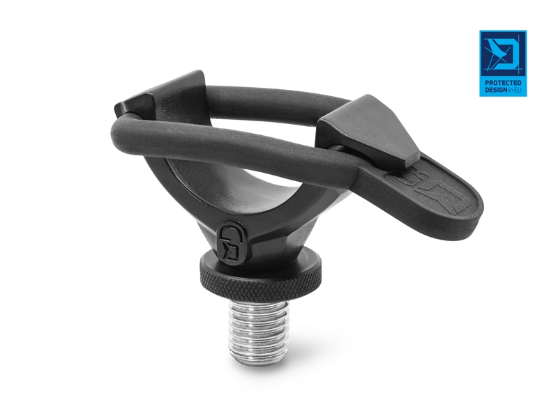 Držák prutu s pojistkou Delphin LOX 1x Uni držák + 2x gumička