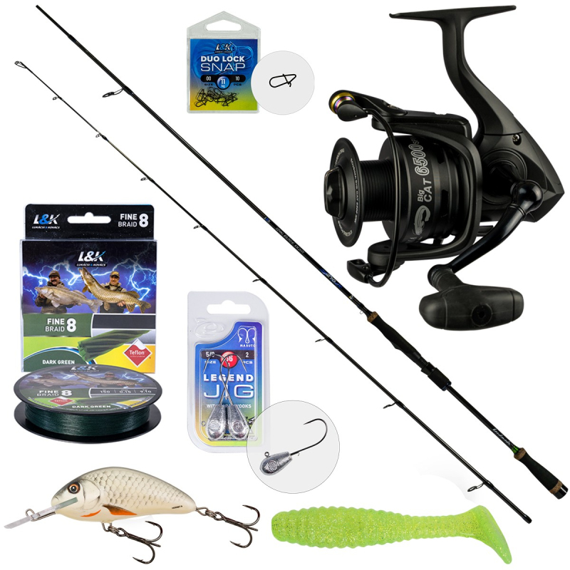 L&K PŘÍVLAČOVÝ SET NA LOV SUMCŮ PROFI