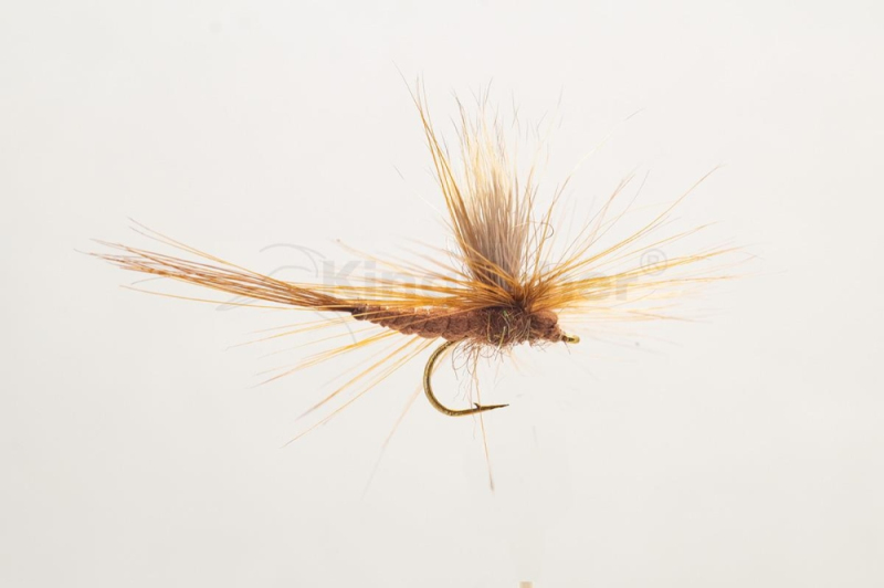 Nástraha Kingfisher Mayfly Elk Brown vel.10