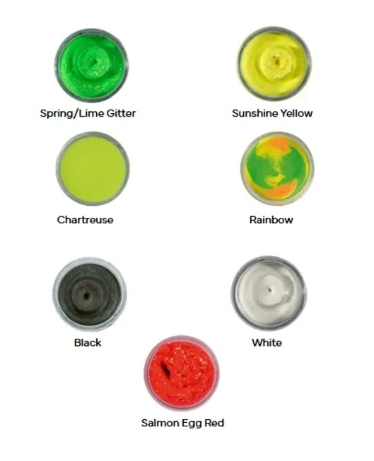 Těsto Berkley PowerBait® Trout Bait Sinking Glitter 50g