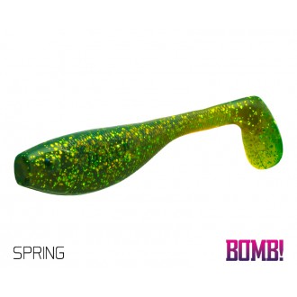 Umělá nástraha BOMB! Fatty / 5ks 10cm/NEON