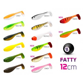 Umělá nástraha BOMB! Fatty / 5ks 12cm/CANDY