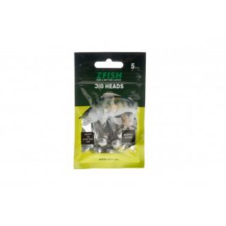 Jigová hlavička Zfish Head Premium 5 ks