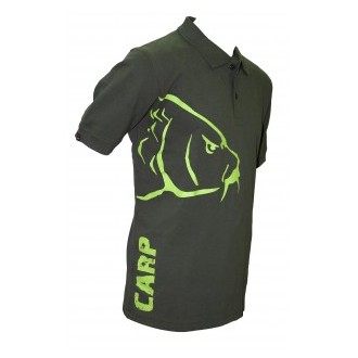 Tričko Zfish Carp Polo T-Shirt Olive Green