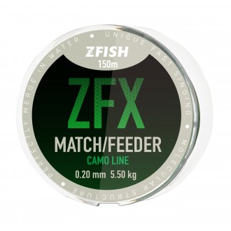 Vlasec Zfish ZFX Match/Feeder CamoLine 150m