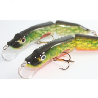 Mistrall wobler Pike Jointed Floater 10cm vzor 102