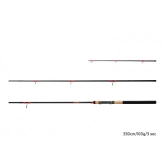 Prut Delphin Leeder Feeder 3,30m 100g