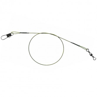 Mistrall stojan s lanky 1x7 nylon flex interlock 72ks zelené