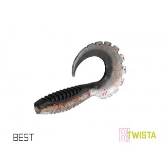 Umělá nástraha Delphin TWISTA UVs / 5ks 10cm/PERCHY