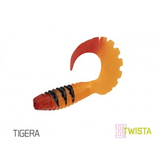 Umělá nástraha Delphin TWISTA UVs / 5ks 10cm/PERCHY