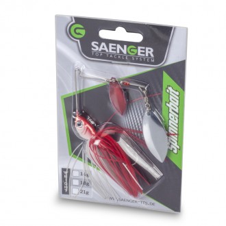 Saenger přívlačová nástraha Spinnerbait 18 g vzor WB