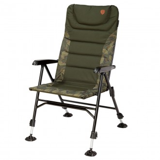 Sedačka Giants Fishing Chair Long Back + nerezový thermo hrnek 400ml ZDARMA!