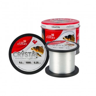 CARP EXPERT VLASEC TRANSPARENTNÍ CRYSTAL 300M, 1000M