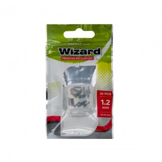 WIZARD UPEVŇOVACÍ TRUBICE NA DRÁTOVÝ NÁVAZEC ČERNÁ 20KS/BALENÍ