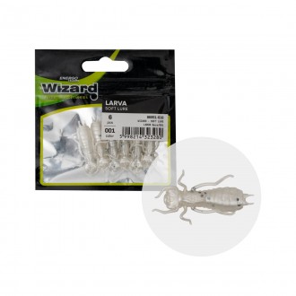 Larva Wizard Soft Lure 6ks