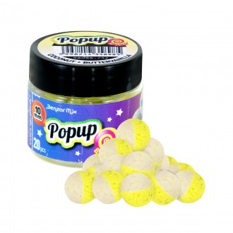 Boilies Benzar Mix Bicolor Pop-up 10mm 20ks