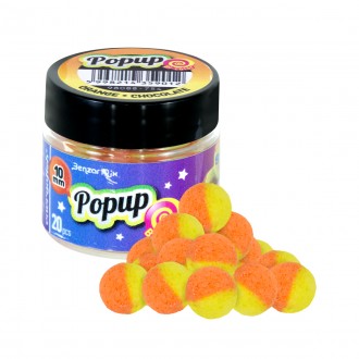 Boilies Benzar Mix Bicolor Pop-up 10mm 20ks
