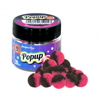 Boilies Benzar Mix Bicolor Pop-up 10mm 20ks