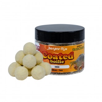 Vyvážené boilies Benzar Mix Coated Boilies 150ml