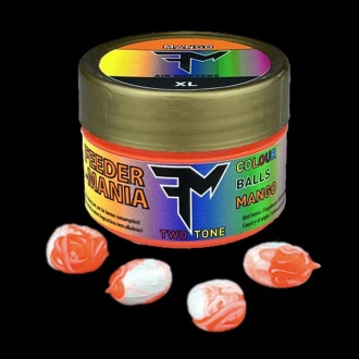 FEEDERMANIA COLOUR BALLS TWO TONE XL