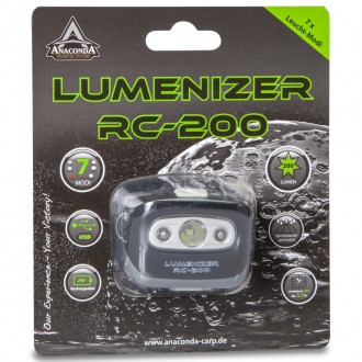 Čelová svítilna Anaconda Lumenizer RC-200