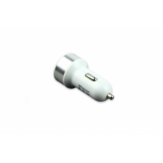 USB adaptér Nikl Zásuvka 2xUSB 12-24V 5V/2100mA