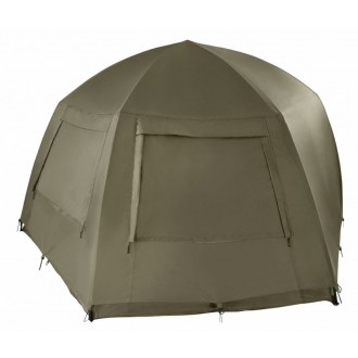 Kšilt + přehoz Trakker Tempest Brolly 100T Skull Cap Wrap