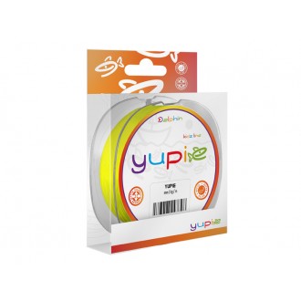 Delphin YUPIE / fluo žlutá 0,22mm 4,2kg 300m