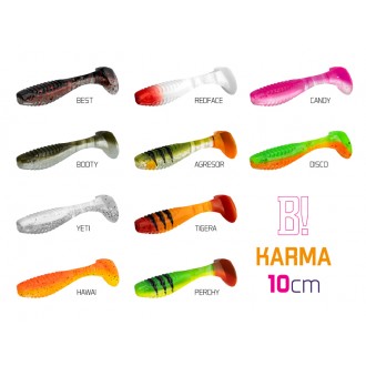 Umělá nástraha Delphin KARMA UVs / 5ks 10cm/BOOTY