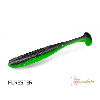 Top mix nástrah Delphin ZANDERA UVs / 5ks 15cm/Yeti+Booty+Candy+Perchy+Forester