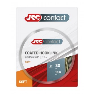 Návazcová šňůrka JRC Soft Coated Braid Combo Camo 22m