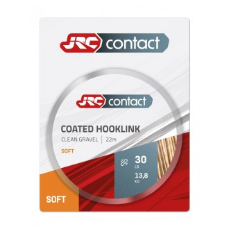 Návazcová šňůrka JRC Soft Coated Braid Clean Gravel 22m