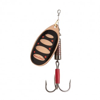Iron Claw třpytka F-Blade Spinner 2,5 g vzor CB