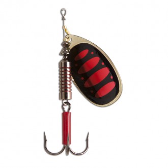 Iron Claw třpytka F-Blade Spinner 14 g vzor BGR