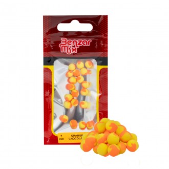Boilies Benzar Mix Instant Bicolor Popup 7mm 20ks