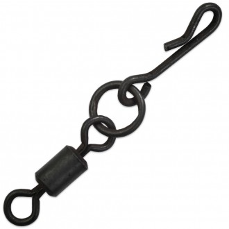 Obratlík Giants Fishing Heli Swivel with Quick Snap 5ks