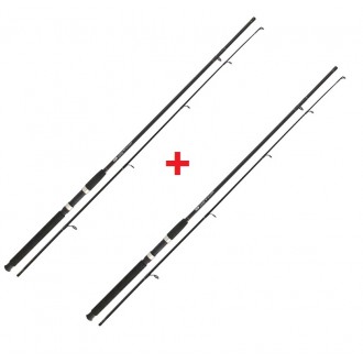 Prut NGT Carp Stalker Rod Black 2,4m 1+1 ZDARMA!