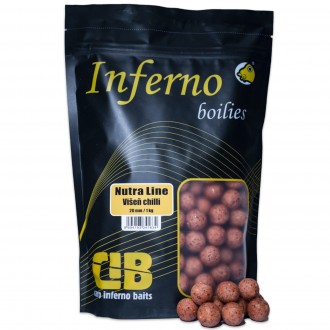 Boilies Carp Inferno Nutra Line Višeň - Chilli 1kg