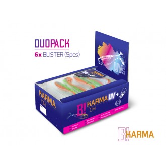 Umělá nástraha Delphin KARMA UVs / 5ks 10cm/PERCHY