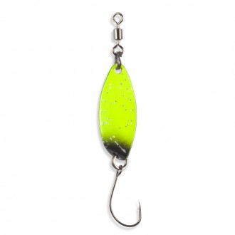 Iron Trout třpytka Turbine Spoon vzor YBB 1,9 g