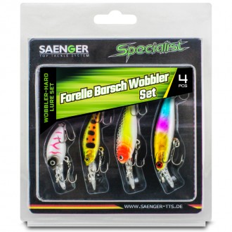 Set woblerů Saenger Perch 2