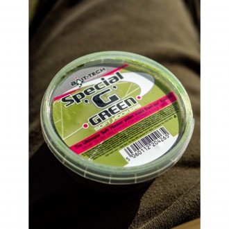 Bait-Tech měkčené pelety Soft Hookers Special G Green 6 mm 180 ml