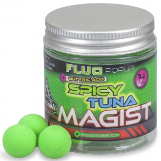 Popup Boilies Anaconda Fluo Pop-Up Magist Spicy Tuna 25g
