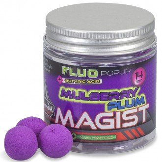 Popup Boilies Anaconda Fluo Pop-Up Magist Mulberry Plum 25g