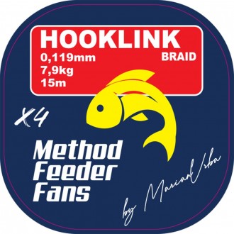 Šňůrka Method Feeder Fans X4 MFF 15m