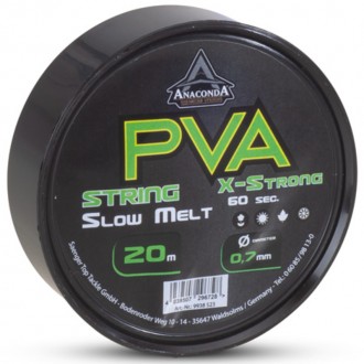 PVA šňůrka Anaconda Slow Melt 0,7mm 20m