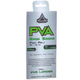PVA sáčky Anaconda Fast Melt Spod Socks 25ks