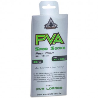 PVA sáčky Anaconda Fast Melt Spod Socks 25ks
