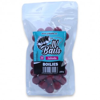 Boilies JV Baits Jahoda 250g