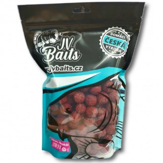 Boilies JV Baits řepkáč Jahoda 1kg